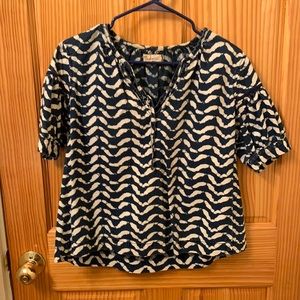 Madewell Blue and White Shirt